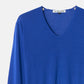 Detachable Scarf V Knit