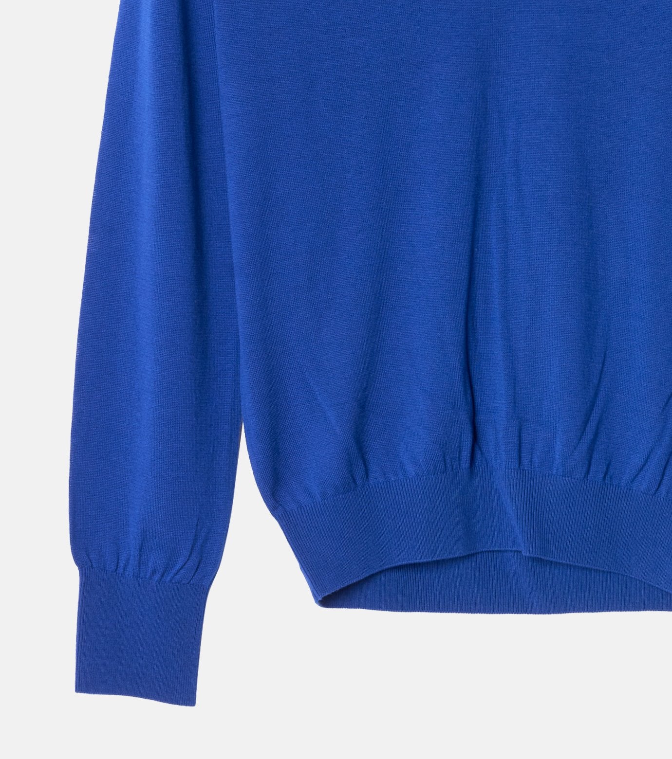Detachable Scarf V Knit