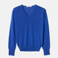 Detachable Scarf V Knit