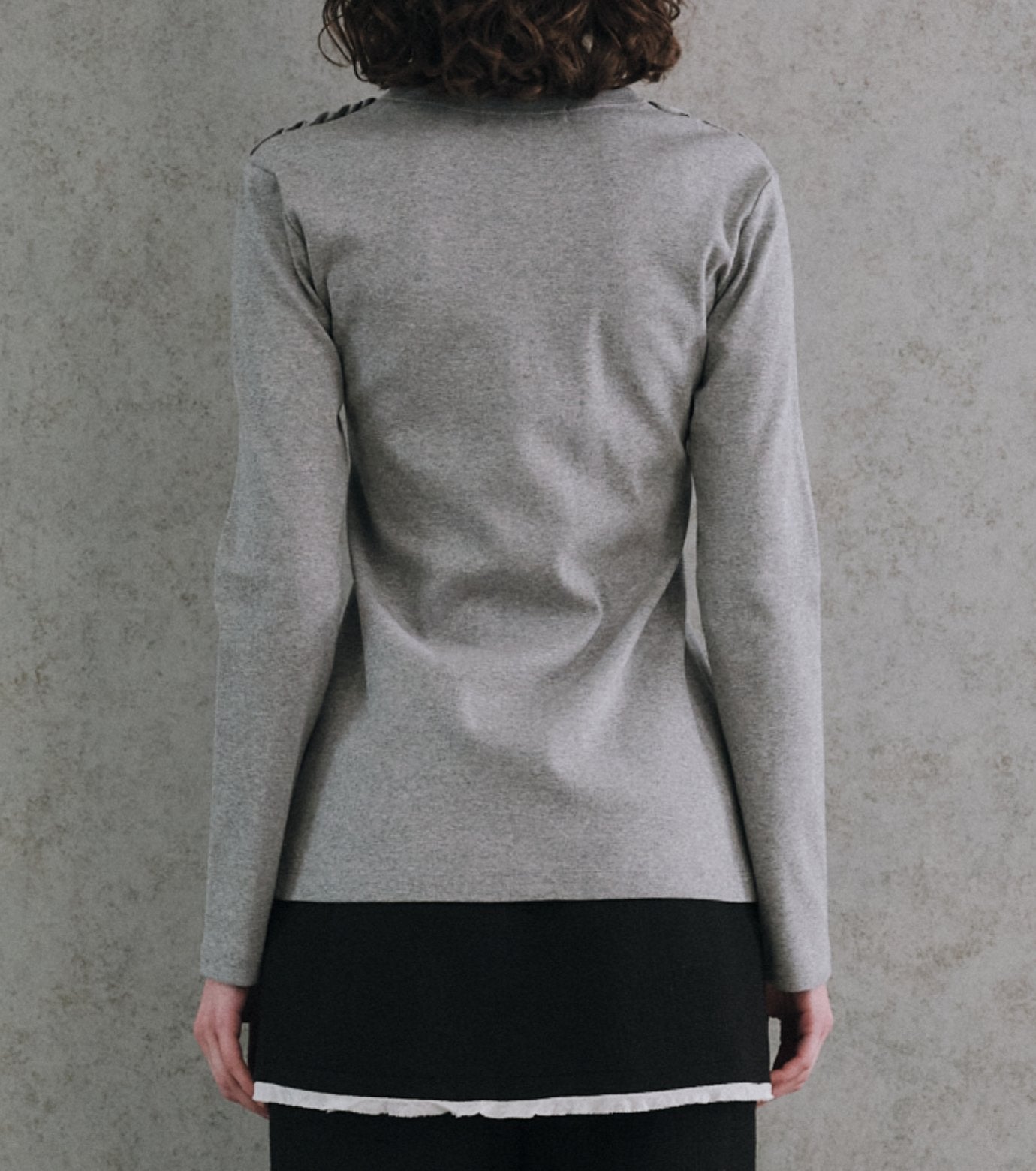 Frill Detail Jersey Top