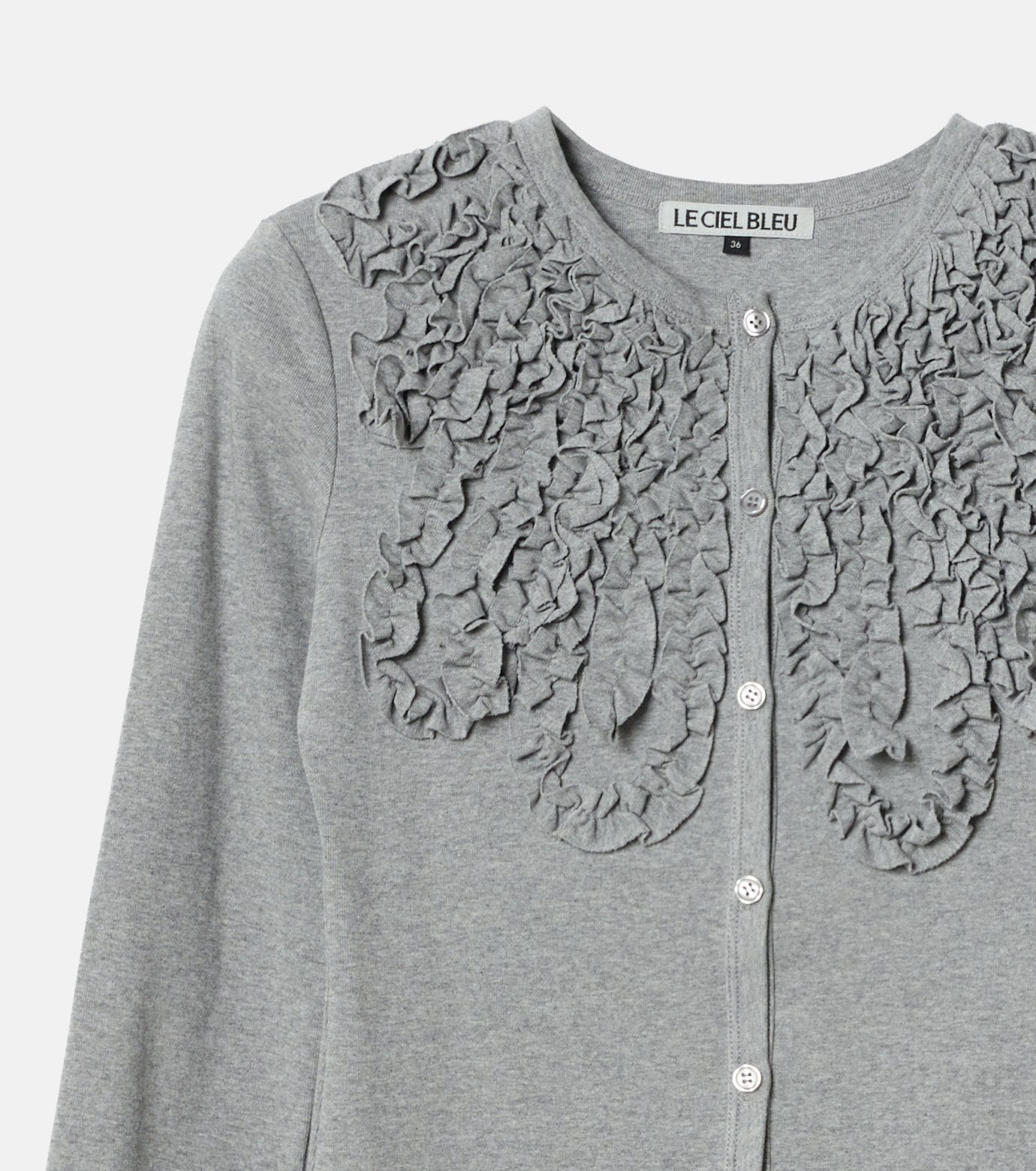 Frill Detail Jersey Top