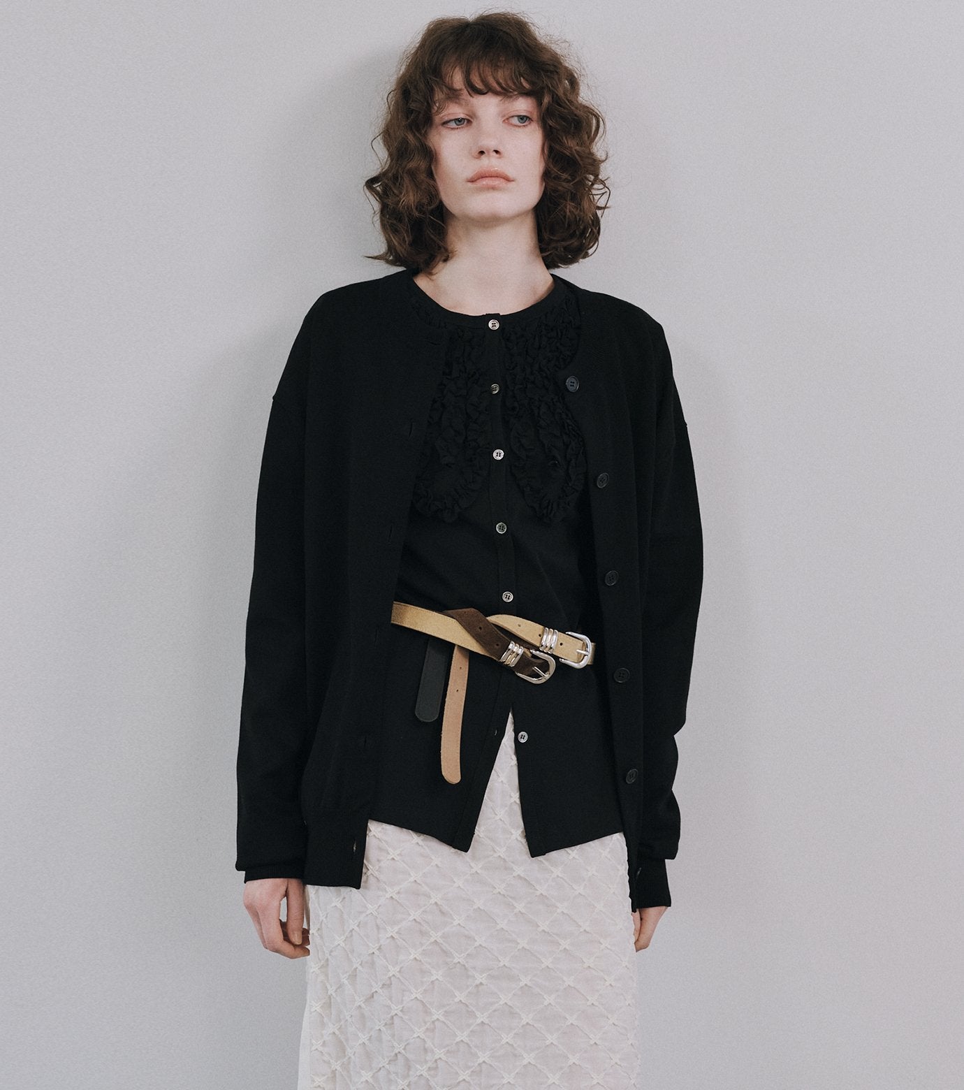 Frill Detail Jersey Top