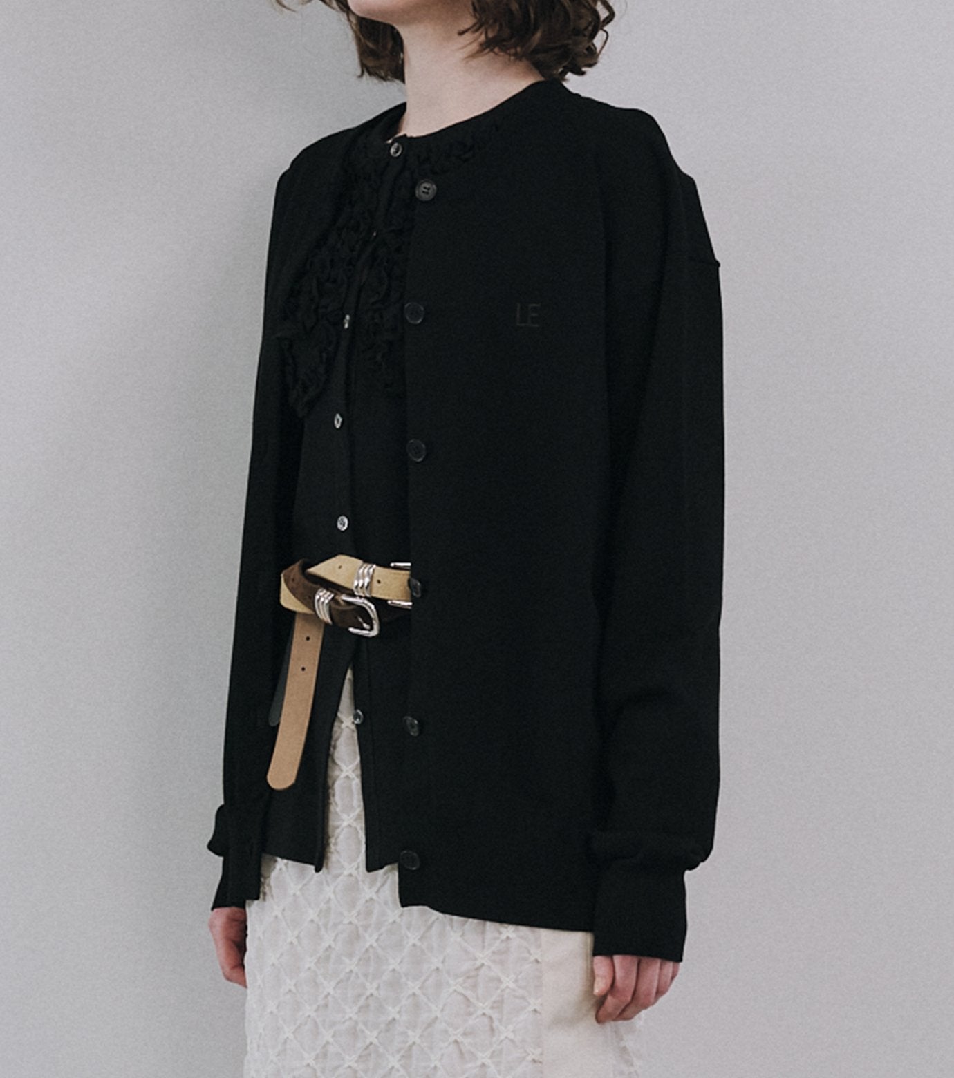 Frill Detail Jersey Top