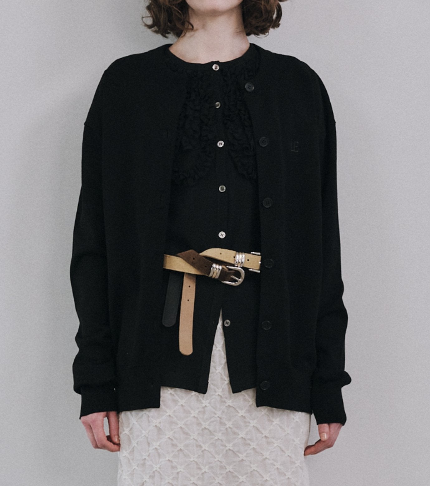 Frill Detail Jersey Top