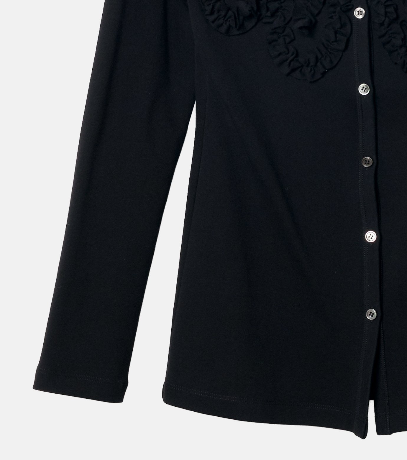 Frill Detail Jersey Top