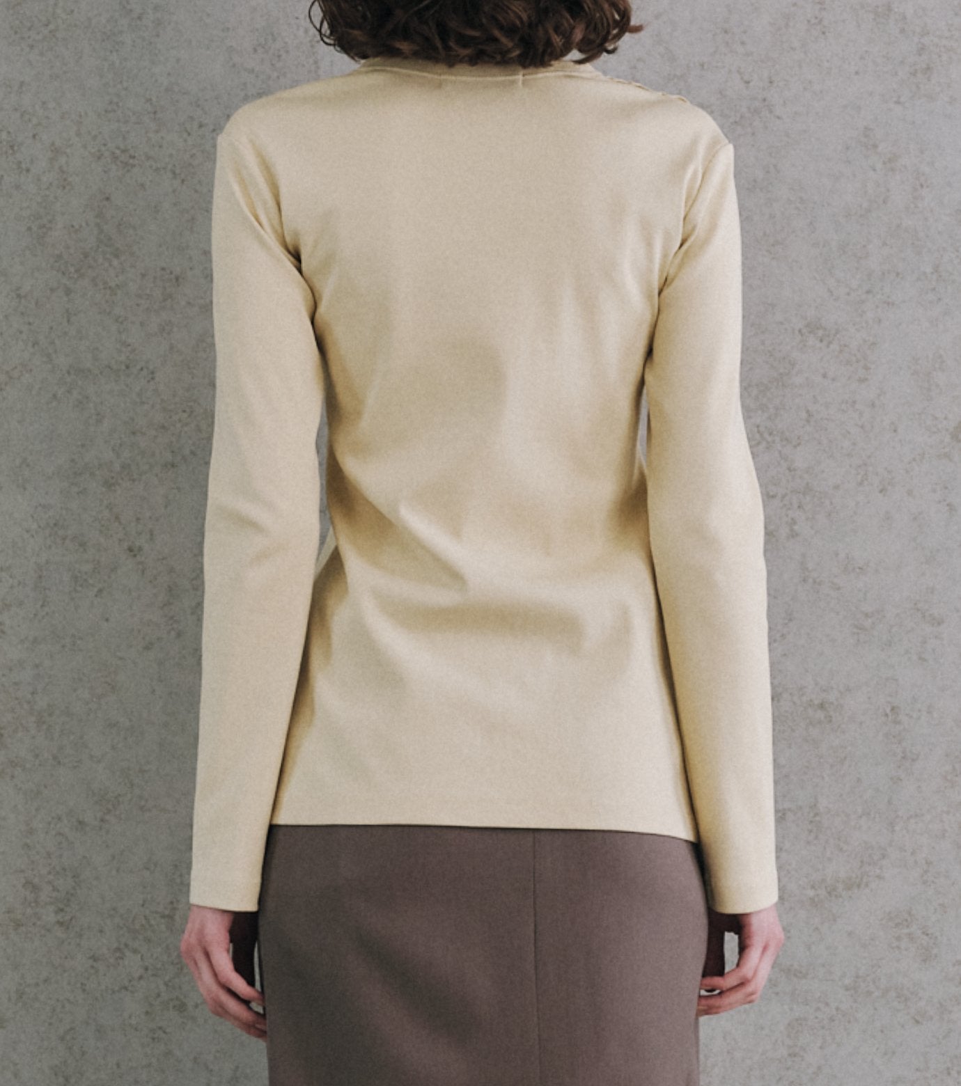 Frill Detail Jersey Top