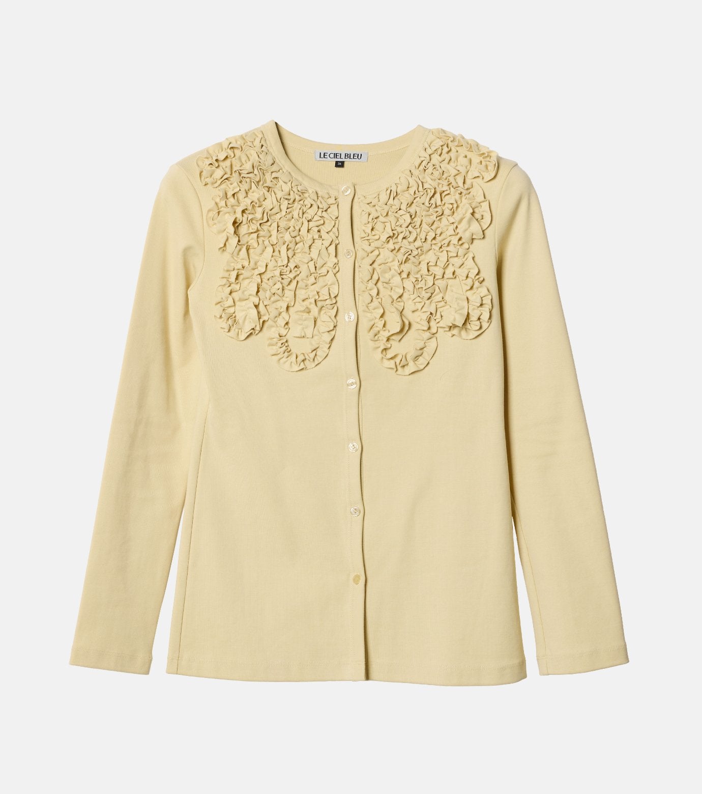 Frill Detail Jersey Top