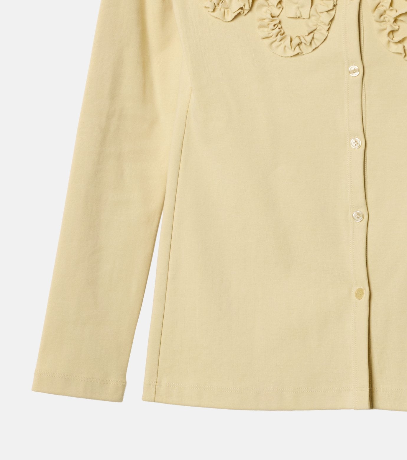 Frill Detail Jersey Top