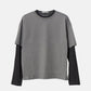 Mock-Layer LS T-Shirt