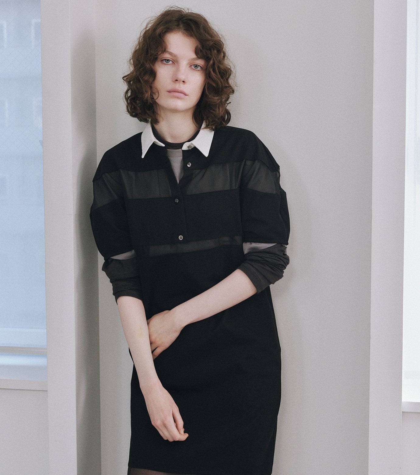 Mock-Layer LS T-Shirt