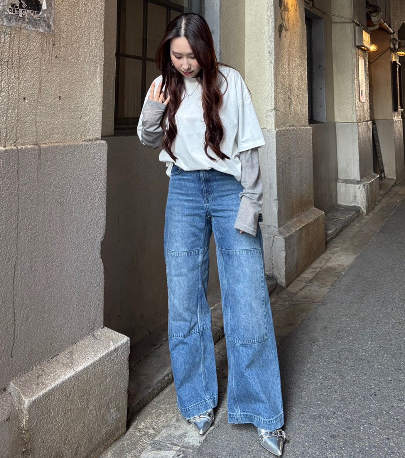 Mock-Layer LS T-Shirt