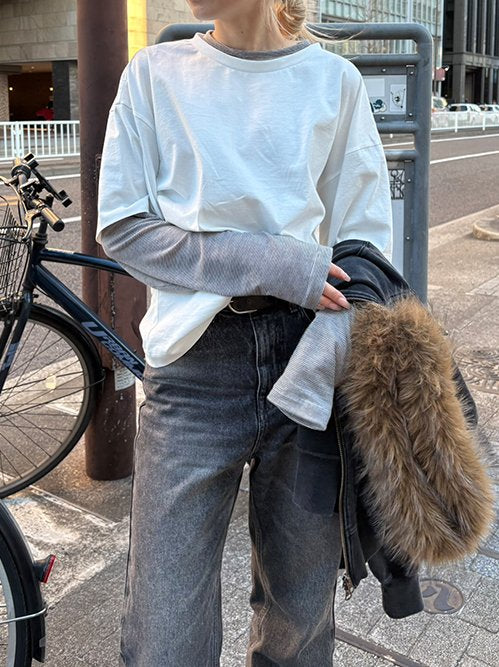 Mock-Layer LS T-Shirt