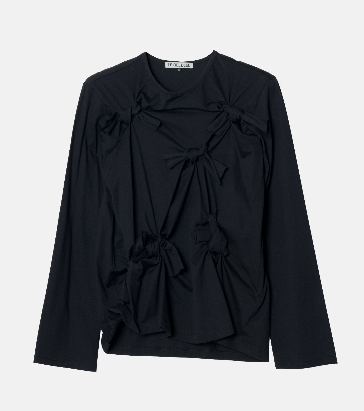 Bow Detail LS T-Shirt