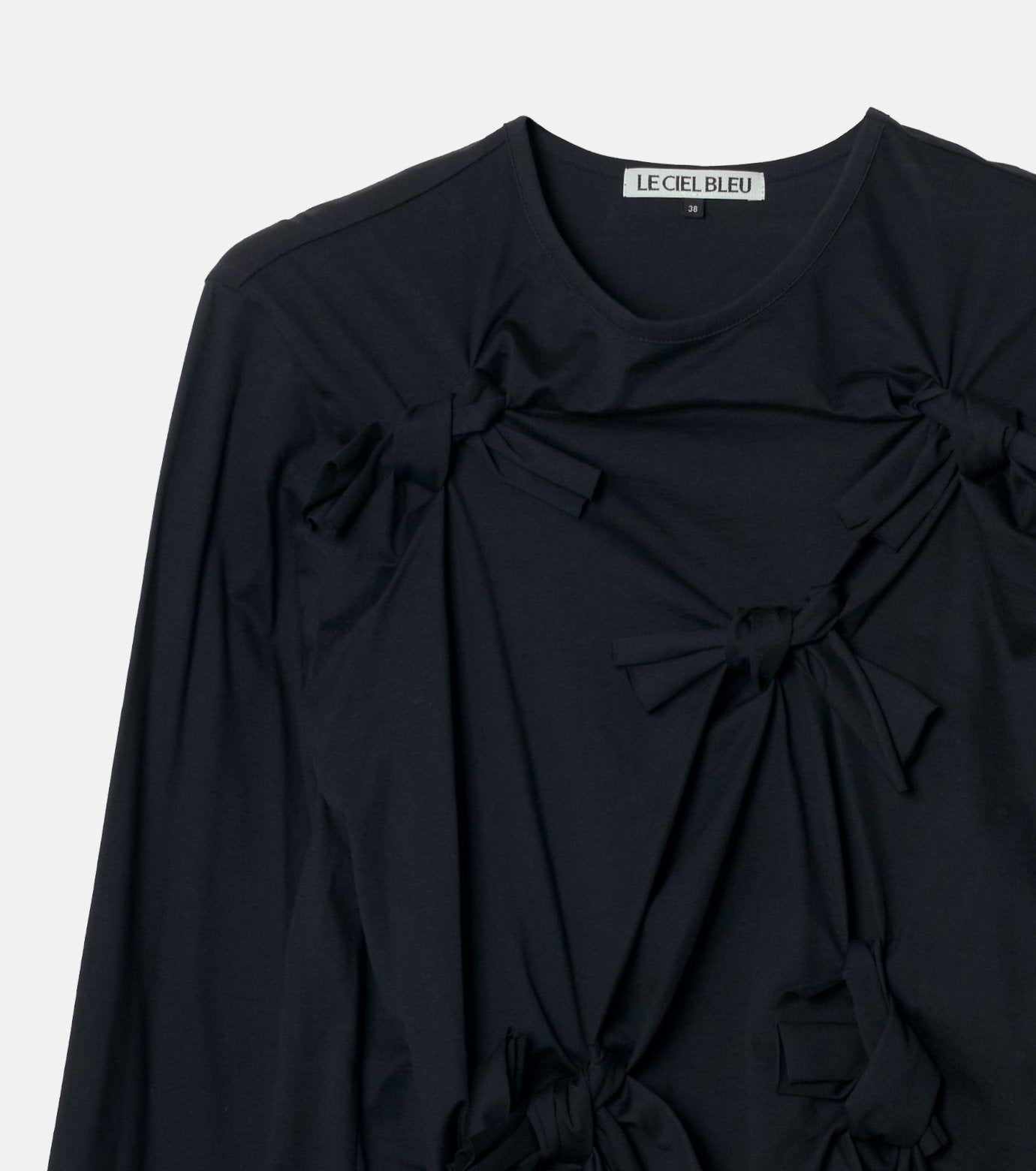 Bow Detail LS T-Shirt