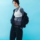 Long Sleeve Jersey Top w/Frilled Hem