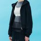 Long Sleeve Jersey Top w/Frilled Hem