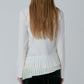 Long Sleeve Jersey Top w/Frilled Hem