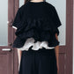 SS T-Shirt w/ Ruffled Hem