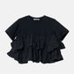 SS T-Shirt w/ Ruffled Hem