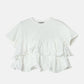 SS T-Shirt w/ Ruffled Hem