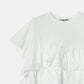 SS T-Shirt w/ Ruffled Hem