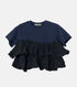 SS T-Shirt w/ Ruffled Hem