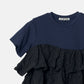 SS T-Shirt w/ Ruffled Hem