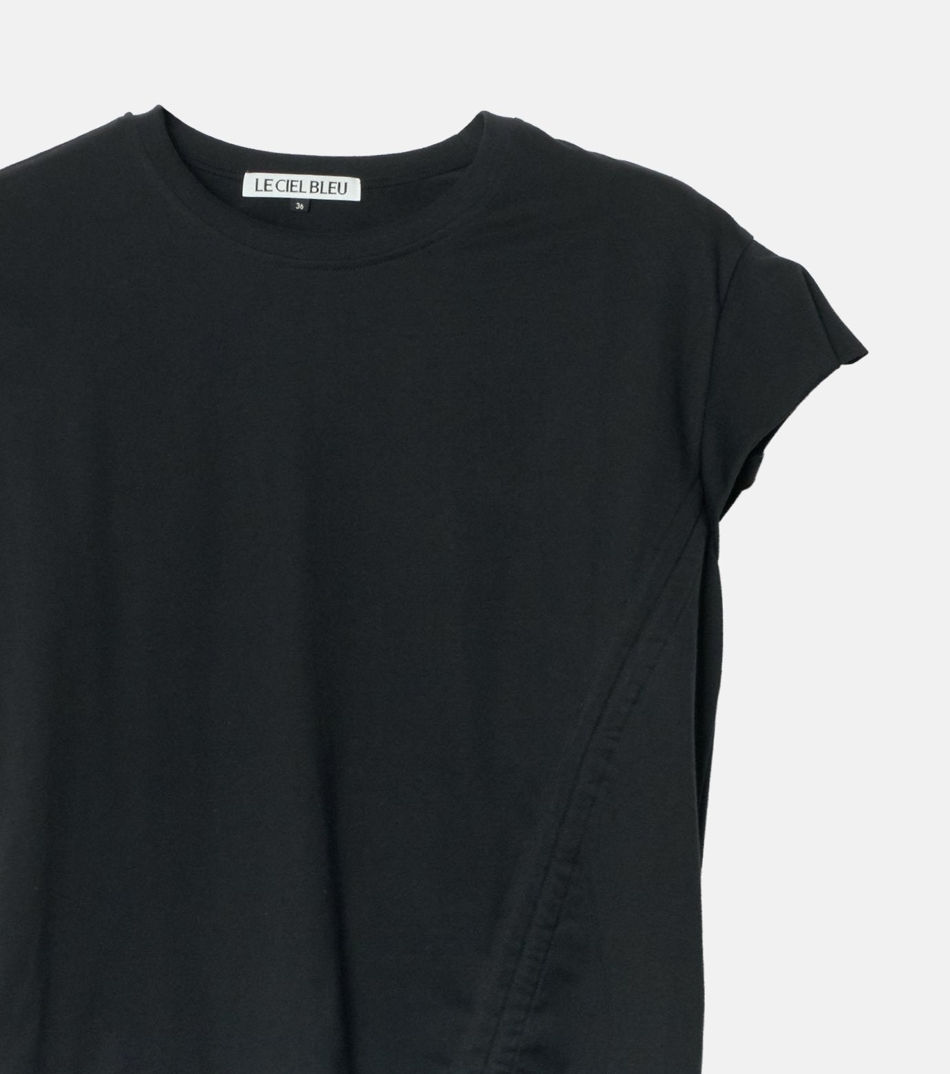 Scarf Detail SS T-Shirt