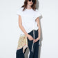 Scarf Detail SS T-Shirt
