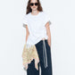 Scarf Detail SS T-Shirt