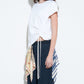Scarf Detail SS T-Shirt