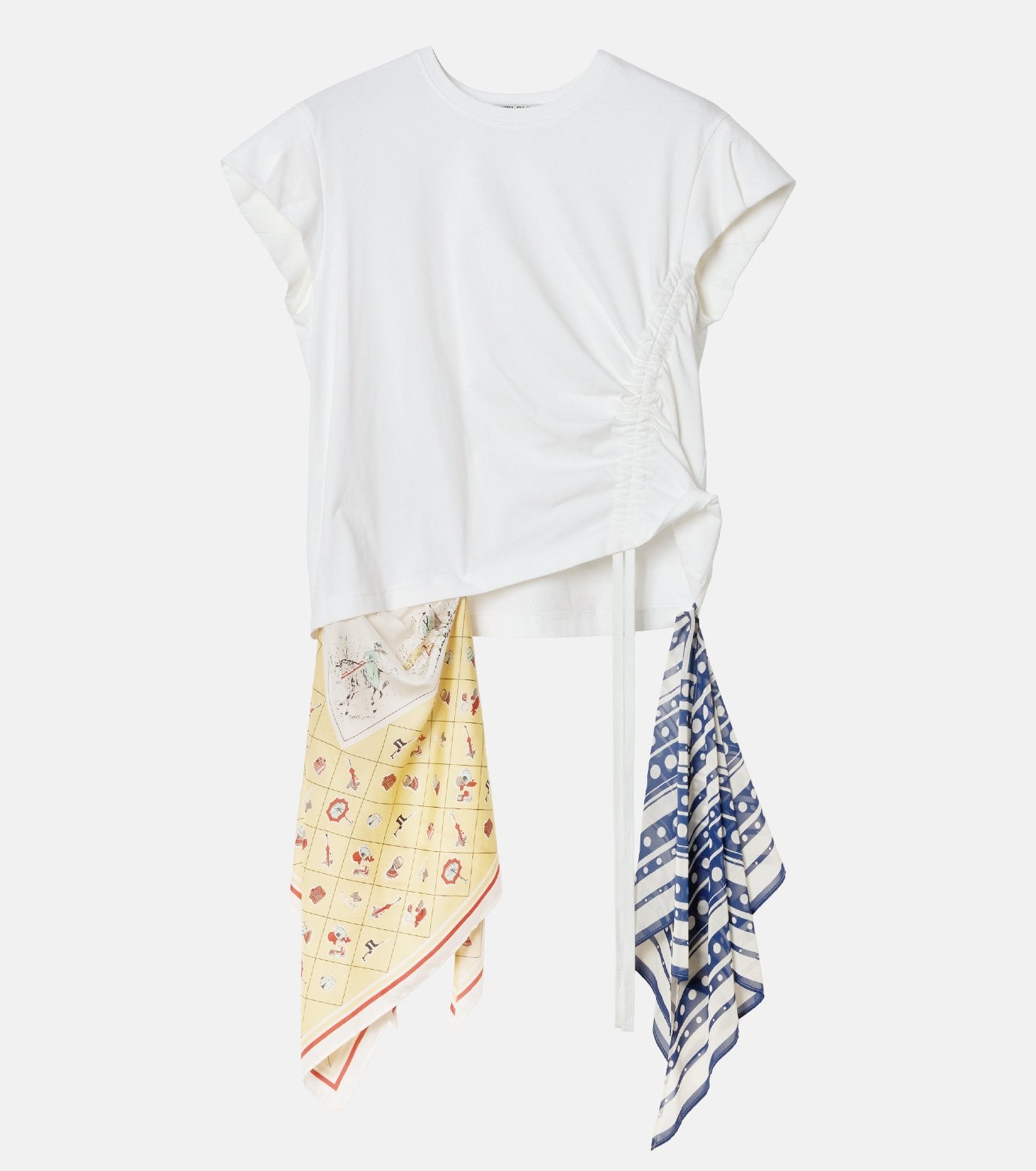 Scarf Detail SS T-Shirt