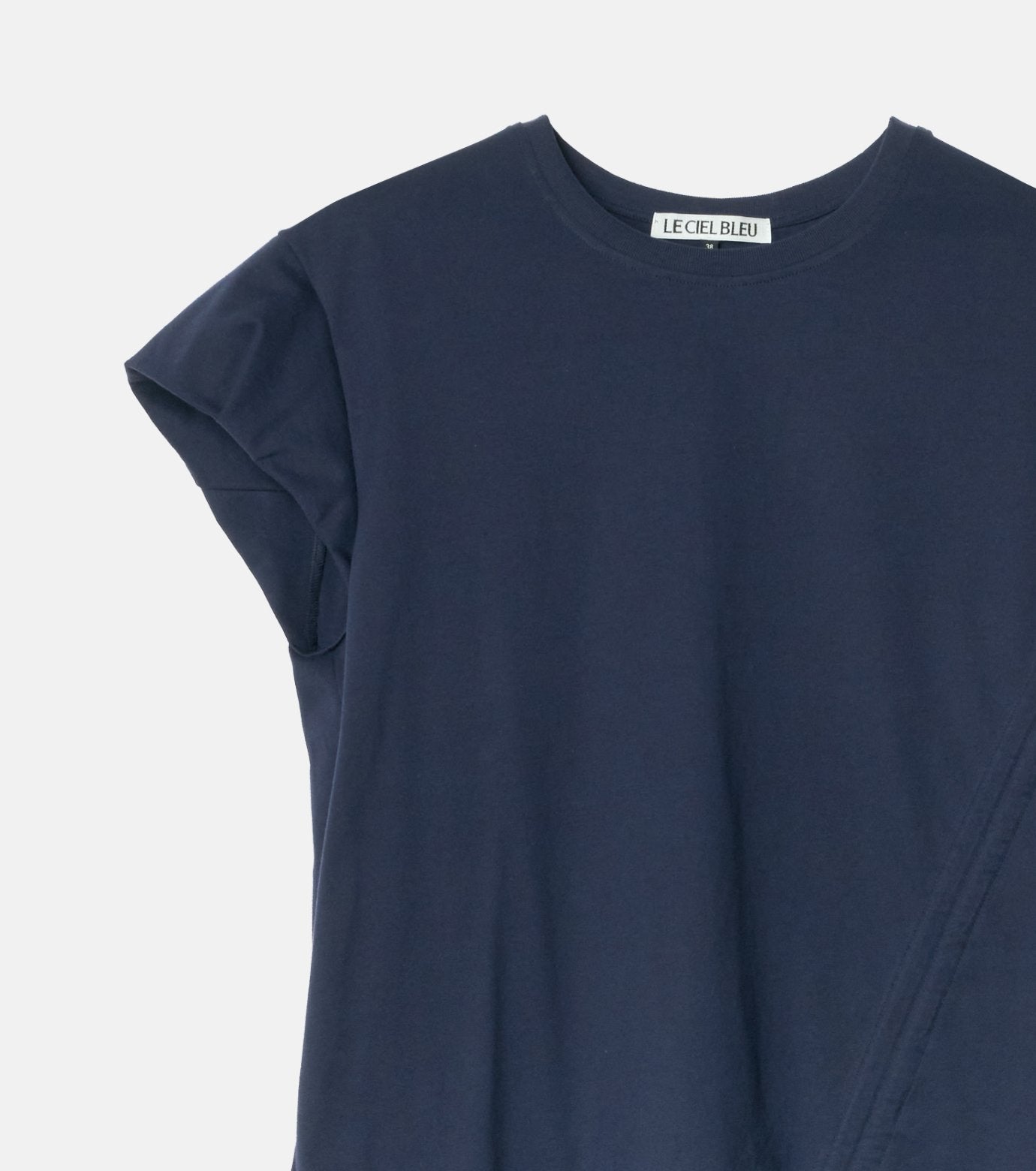 Scarf Detail SS T-Shirt