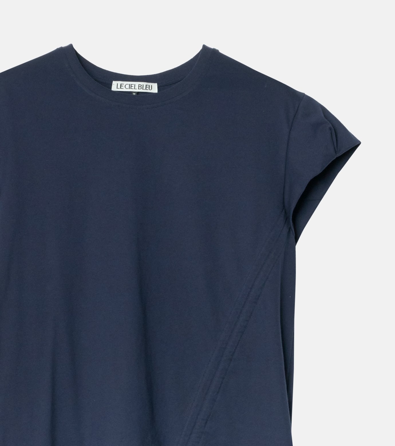 Scarf Detail SS T-Shirt