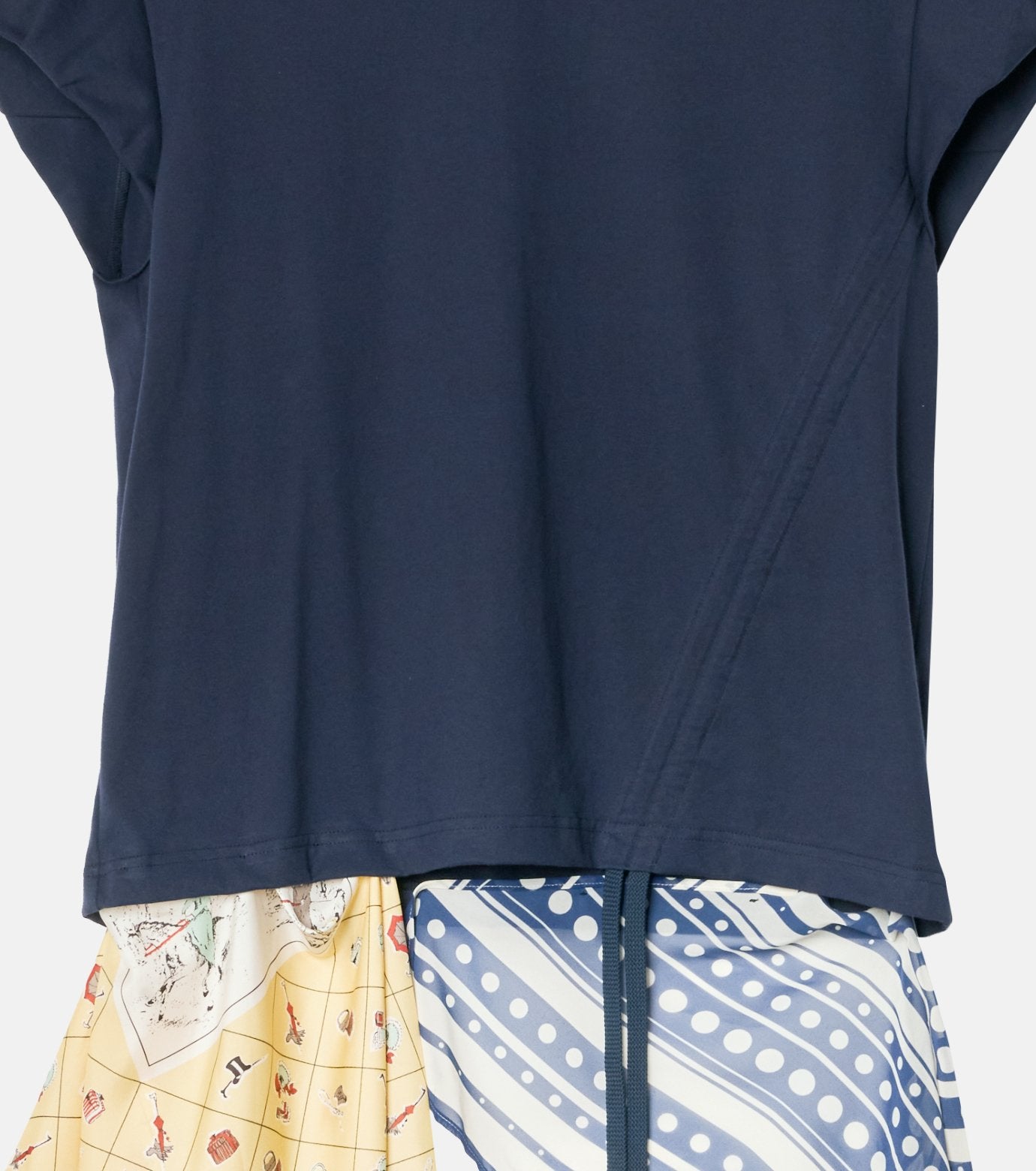 Scarf Detail SS T-Shirt