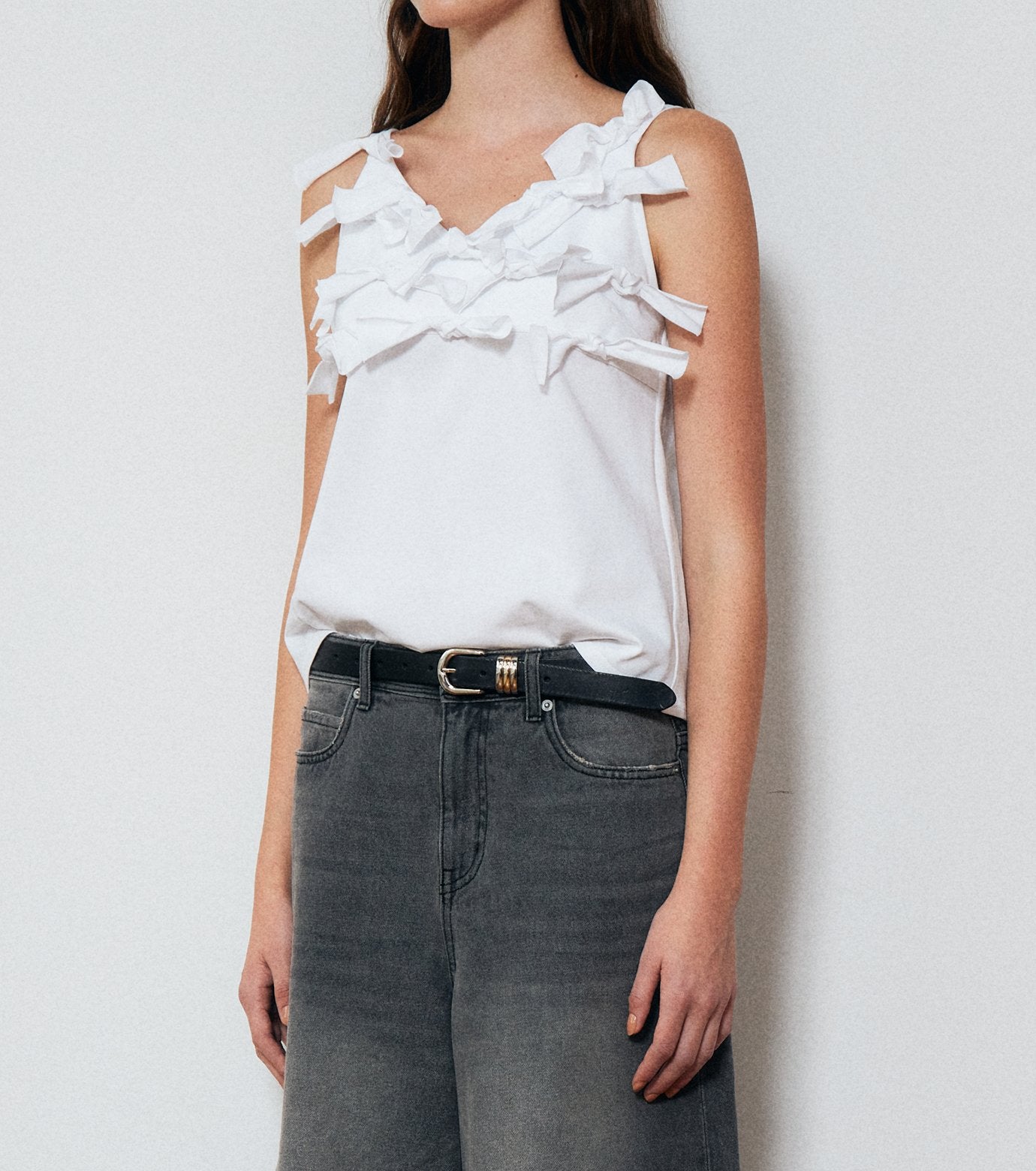 Bow Jersey Cami Top