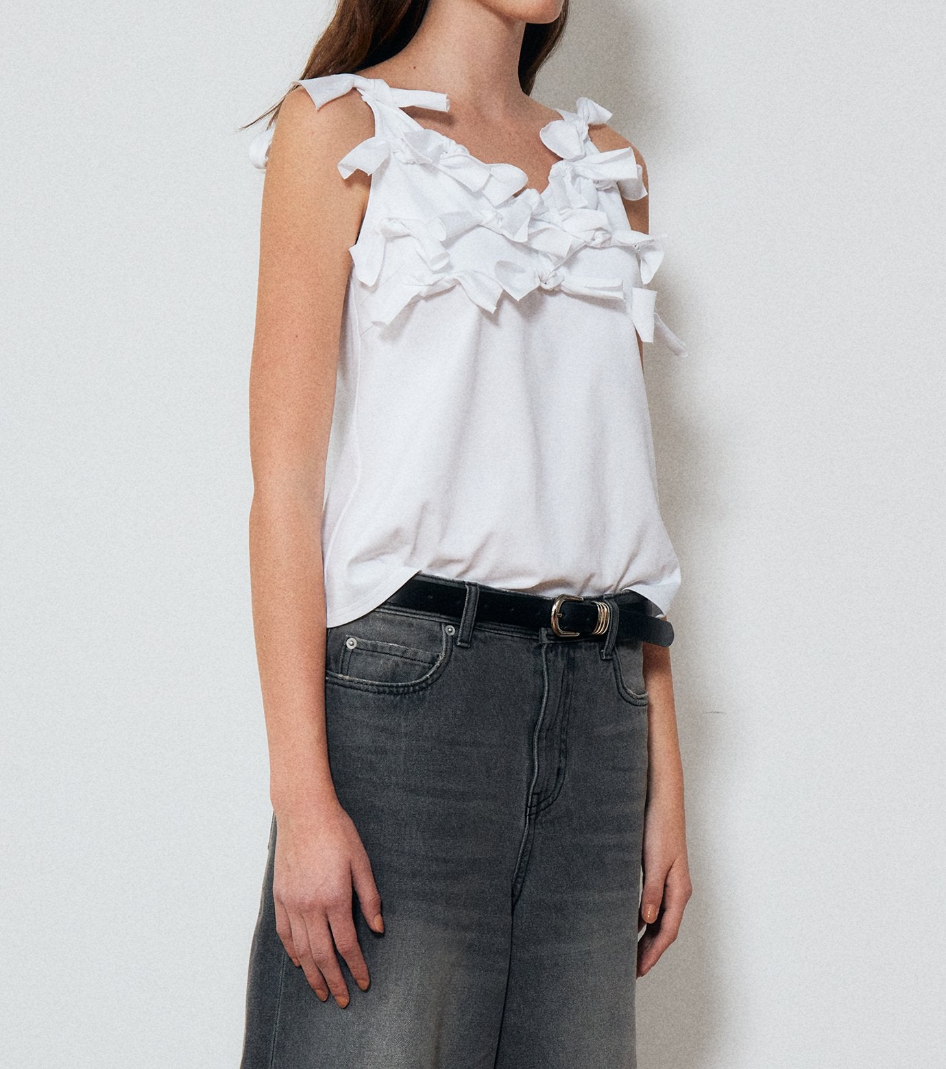 Bow Jersey Cami Top