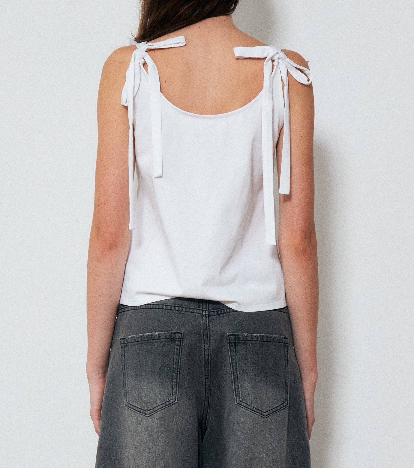 Bow Jersey Cami Top