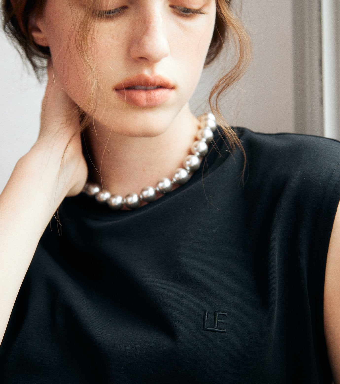 "LE" Sleeveless T-shirt