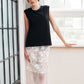 "LE" Sleeveless T-shirt