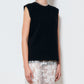 "LE" Sleeveless T-shirt
