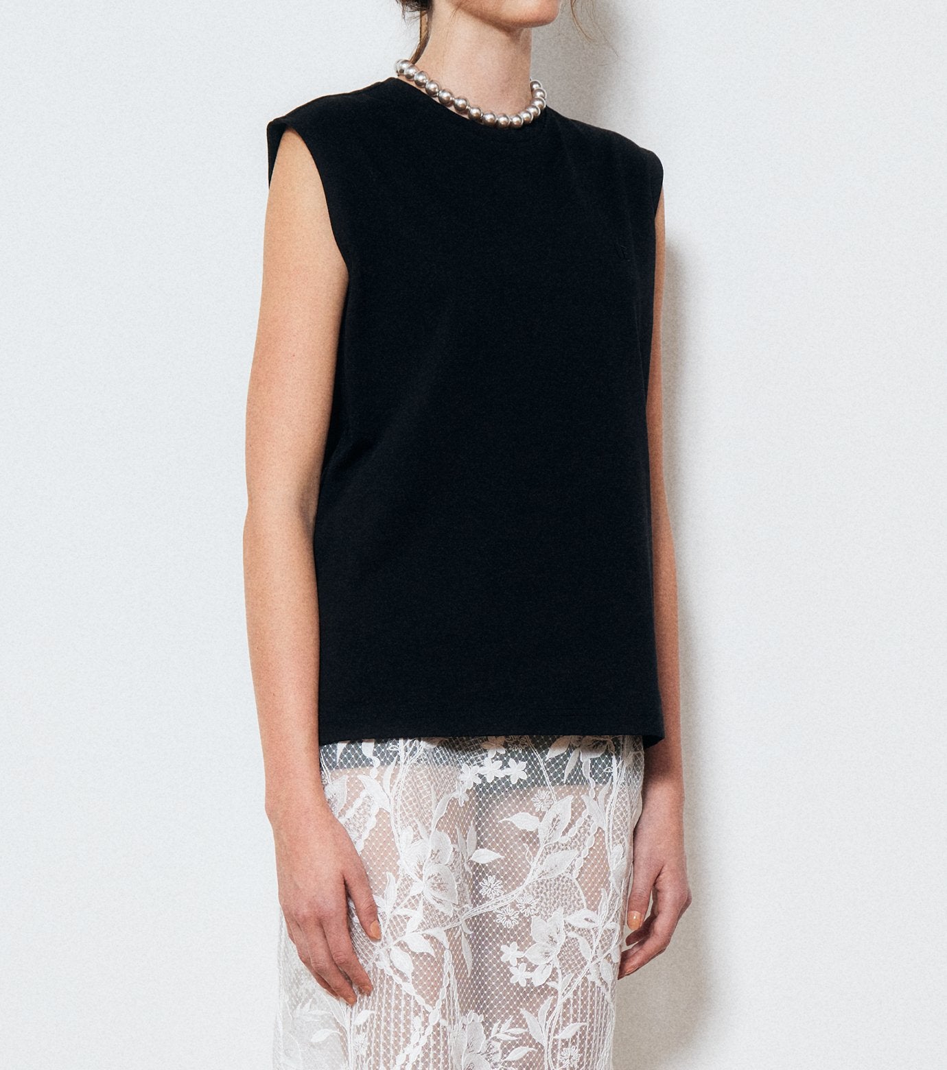 "LE" Sleeveless T-shirt