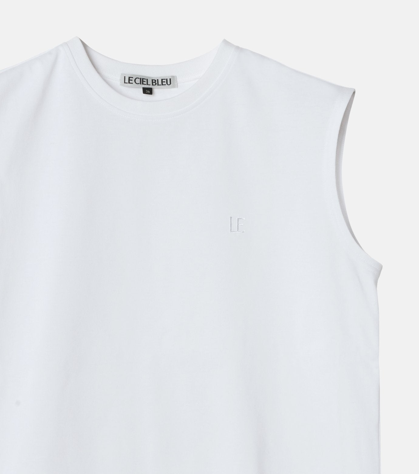 "LE" Sleeveless T-shirt