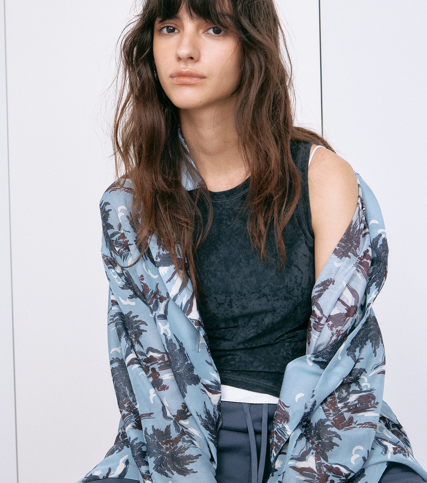 Velour Cut-Out Tank