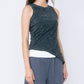 Velour Cut-Out Tank
