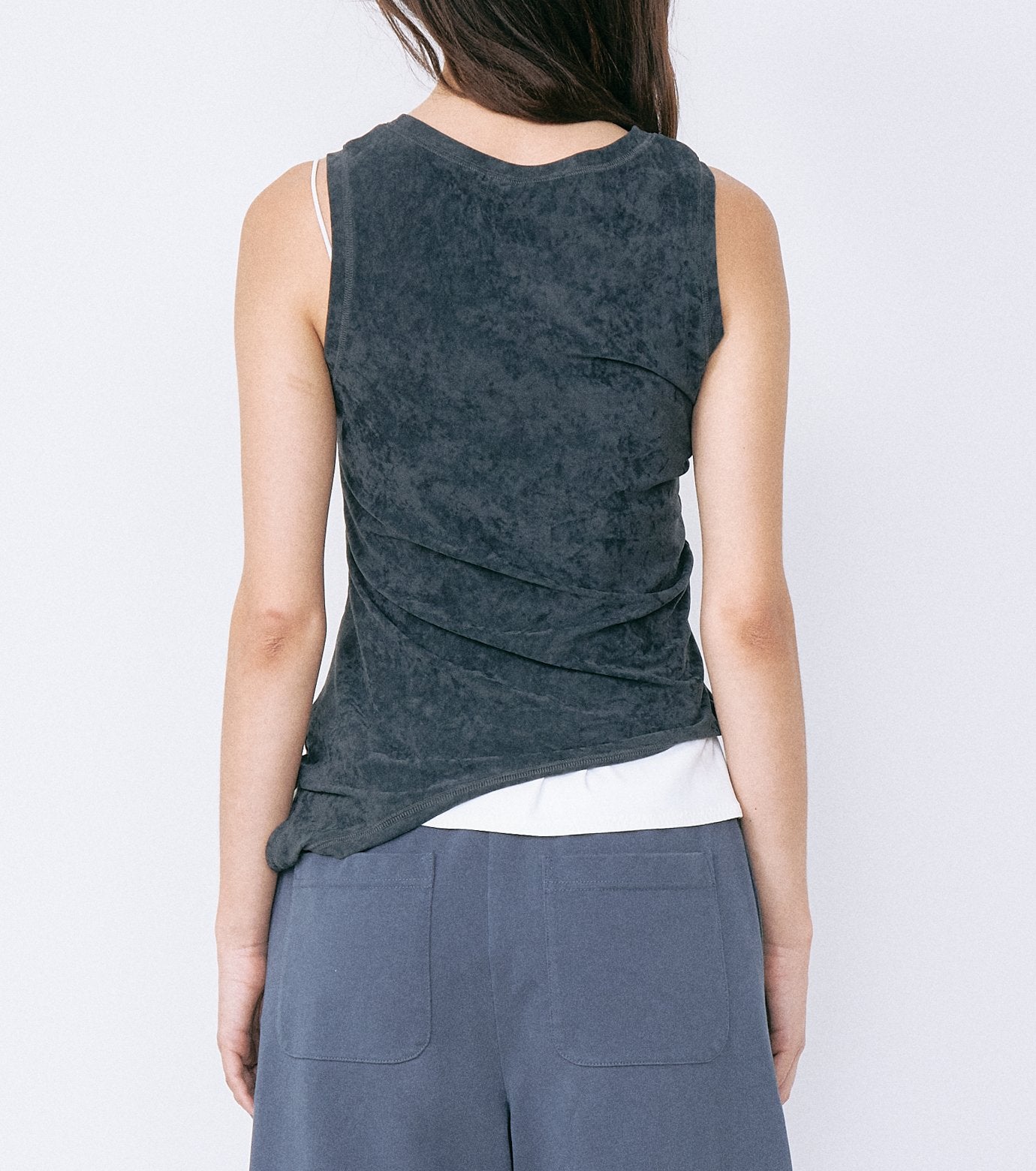 Velour Cut-Out Tank