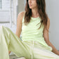 Velour Cut-Out Tank