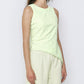 Velour Cut-Out Tank