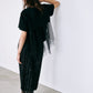 Tulle Panel A-Line T-Shirt