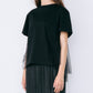 Tulle Panel A-Line T-Shirt